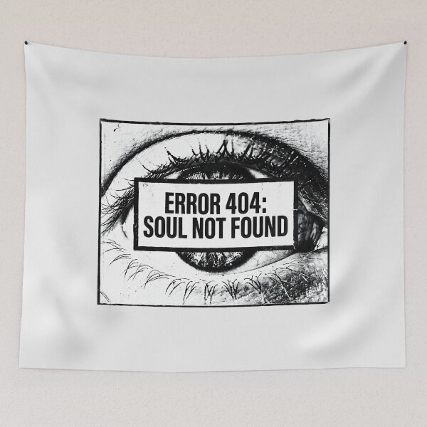 Item preview, Error 404 Soul Not Found Alt Grunge Eye Graphic designed and sold by SplashTastic.