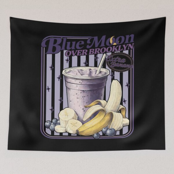 Item preview, Blue Moon Over Brooklyn Extra Banana Classic T-Shirt designed and sold by ZWITABLDIYA.