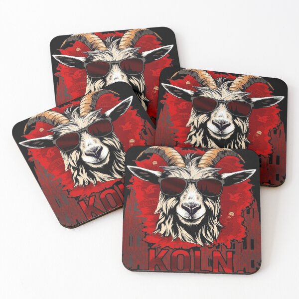 Item preview, Cologne fan billy goat designed and sold by LayersDesign.