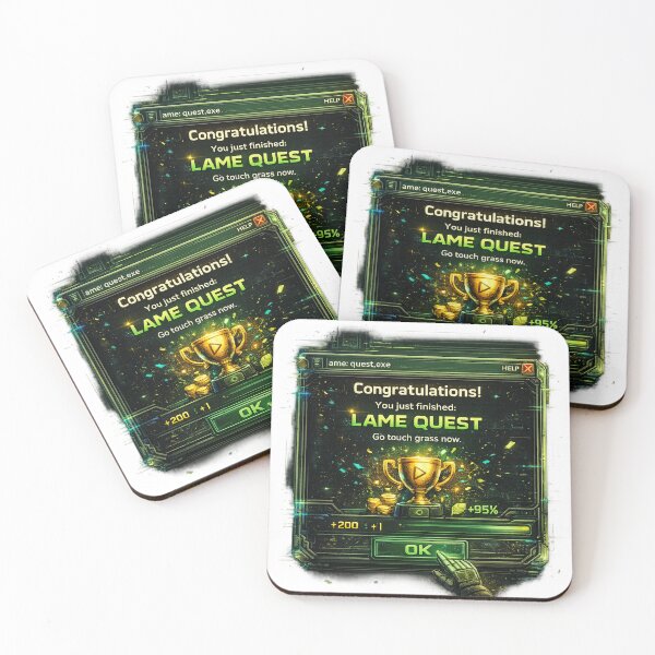 Item preview, Lame Quest Completed Gamer designed and sold by neonvael.