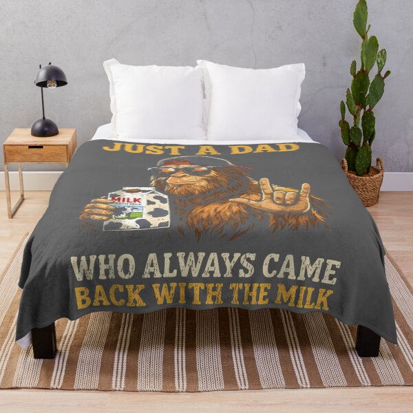 Item preview, Bigfoot Papa Just A Dad Who Always Came Back with The Milk_2 designed and sold by KristineLi.
