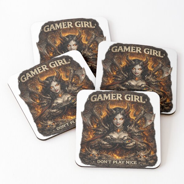 Item preview, Gamer Girl Don't Play Nice designed and sold by neonvael.