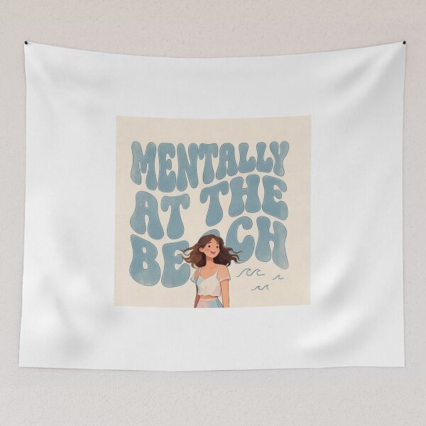 Item preview, Mentally At The Beach designed and sold by Love Joy.