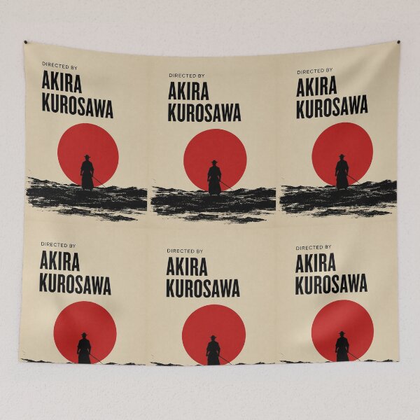 Item preview, Directed by Akira Kurosawa | Minimalist Japanese Cinema Poster designed and sold by Grand Illusions.