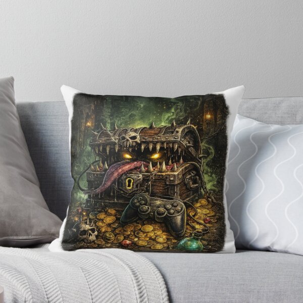 Item preview, Mimic Chest Gamer Treasure designed and sold by neonvael.
