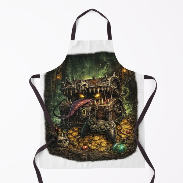 Item preview, Mimic Chest Gamer Treasure designed and sold by neonvael.
