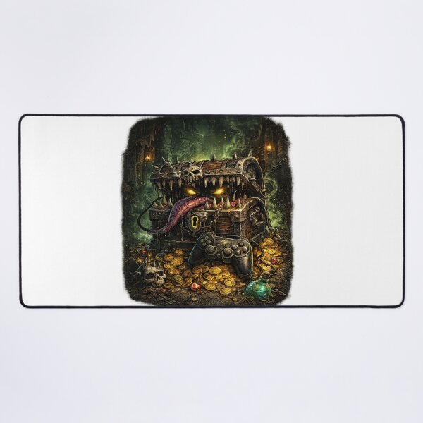 Item preview, Mimic Chest Gamer Treasure designed and sold by neonvael.