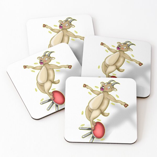 Item preview,  Playful Balancing Goat designed and sold by BalRaju-Doodles.