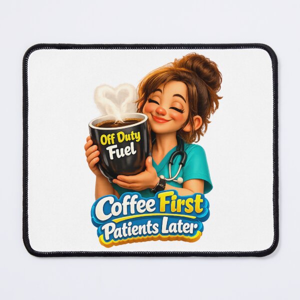 Item preview, ER Nurse Coffee First Patients Later designed and sold by AleksKos.