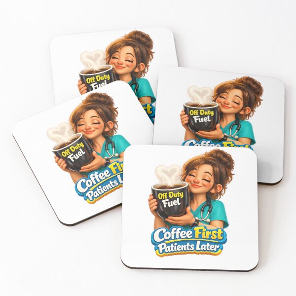 Item preview, ER Nurse Coffee First Patients Later designed and sold by AleksKos.