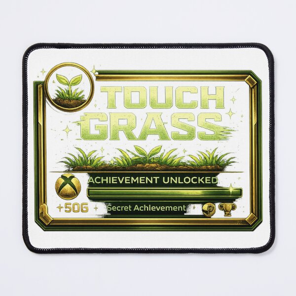Item preview, Touch Grass Secret Achievement designed and sold by neonvael.