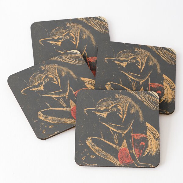 Item preview, THE RED & GOLD CAT designed and sold by THE GOOD FIND.