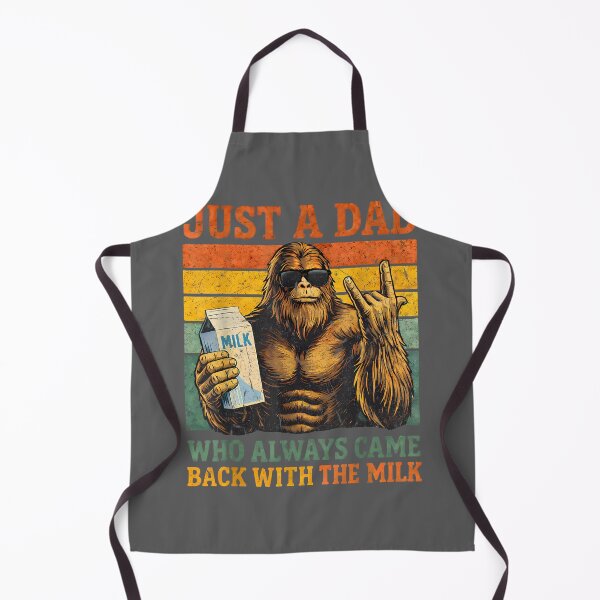 Item preview, Bigfoot Papa Just A Dad Who Always Came Back with The Milk_4 designed and sold by KristineLi.