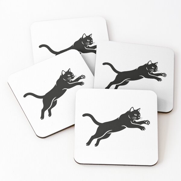 Item preview, Cat jumping  designed and sold by mujimass.