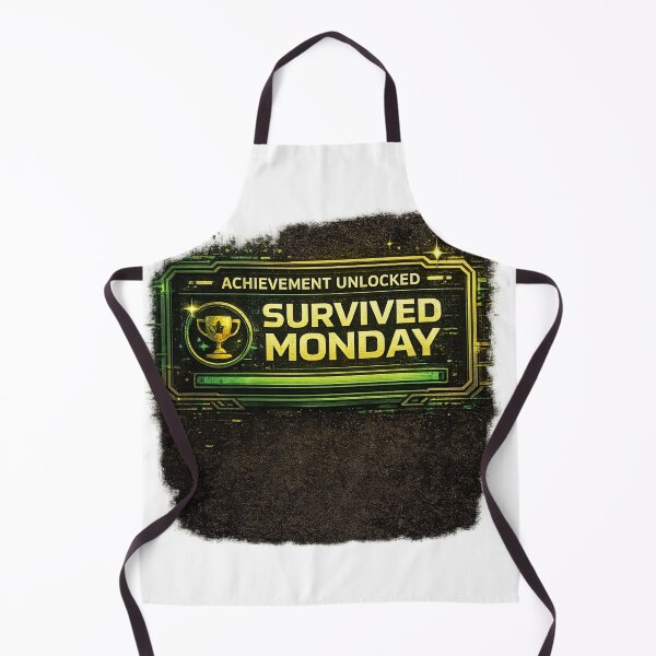 Item preview, Survived Monday Achievement Unlocked designed and sold by neonvael.