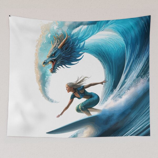 Item preview, Surfer of the Endless Storm  designed and sold by bb-15artstudio.
