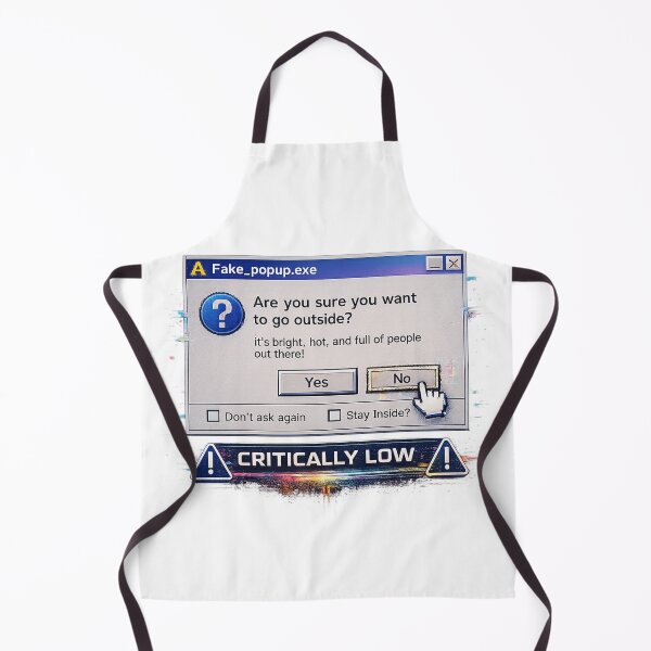 Item preview, Are You Sure Go Outside Popup designed and sold by neonvael.