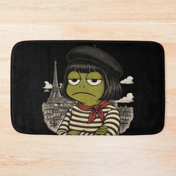 Item preview, Funny Frog Bob Haircut Meme Funny Frog designed and sold by super-think.