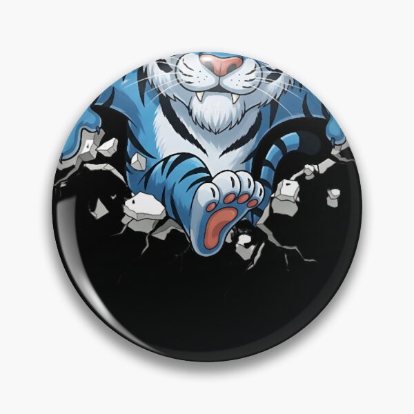 Item preview, Blue Tiger Demon Hunters designed and sold by craineshop.