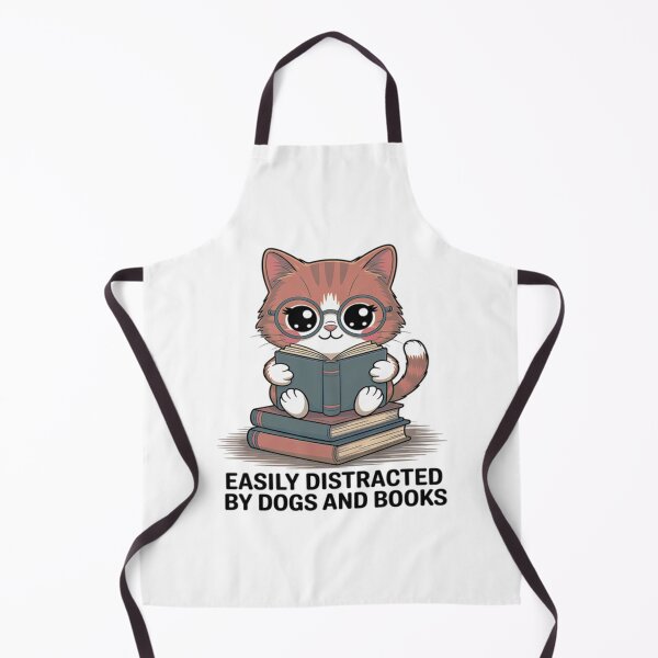 Item preview, Easily Distracted By Dogs And Books 1 designed and sold by JonathonGer.