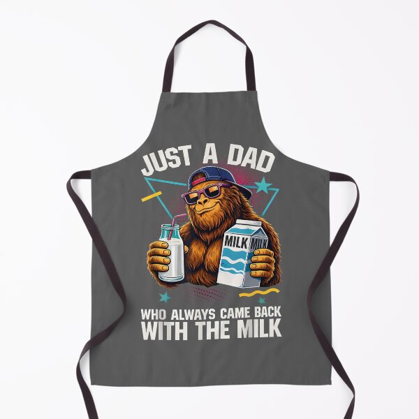 Item preview, Bigfoot Papa Just A Dad Who Always Came Back with The Milk_5 designed and sold by KristineLi.