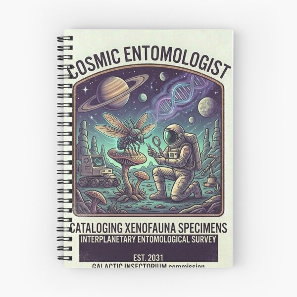 Item preview, Cosmic Entomologist Shirt – Retro Sci-Fi Alien Insect Explorer Graphic Tee designed and sold by Baby Adee Collective.