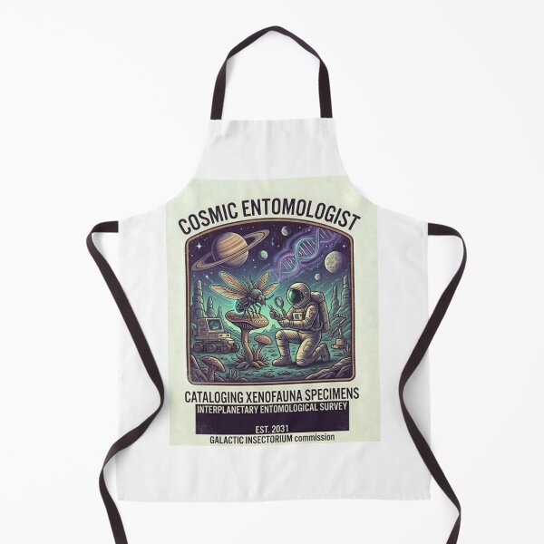 Item preview, Cosmic Entomologist Shirt – Retro Sci-Fi Alien Insect Explorer Graphic Tee designed and sold by Baby Adee Collective.