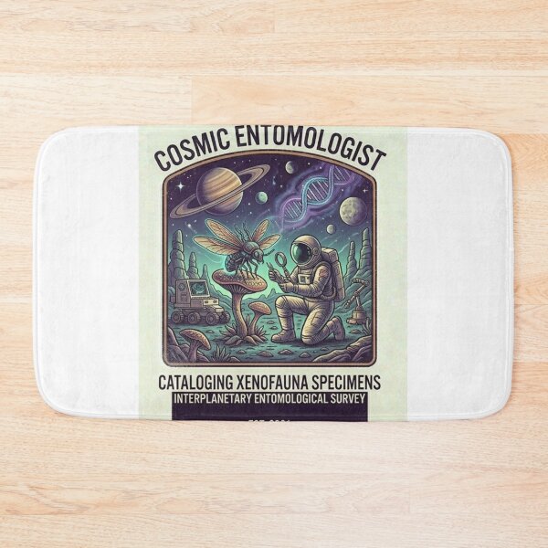 Item preview, Cosmic Entomologist Shirt – Retro Sci-Fi Alien Insect Explorer Graphic Tee designed and sold by Baby Adee Collective.