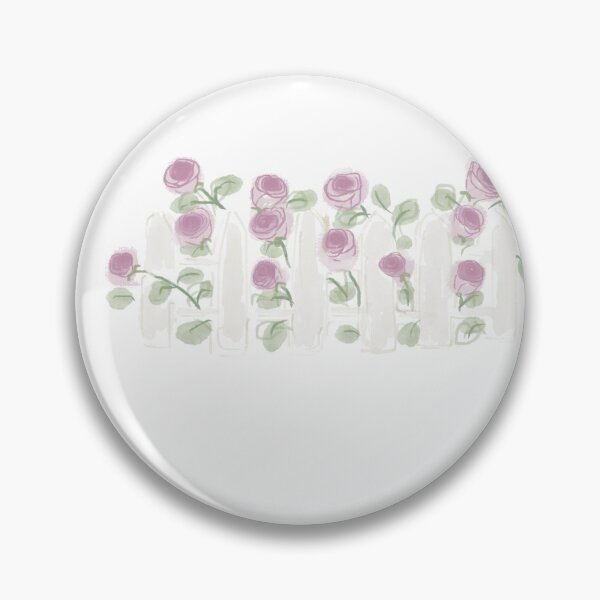 Item preview, Floral fence designed and sold by rachelsillust.