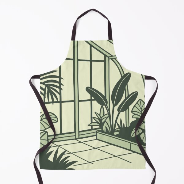 Item preview, peaceful greenhouse room filled with plants and sunlight designed and sold by Senglaopattern.
