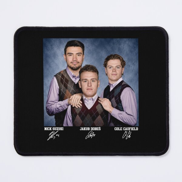 Item preview, Cole Caufield Jakub Dobeš Nick Suzuki Hockey  designed and sold by CARLOSCASTORES.