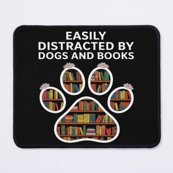 Item preview, Easily Distracted By Dogs And Books 2 designed and sold by JonathonGer.