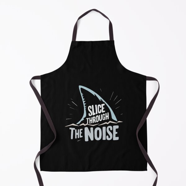 Item preview, Shark Fin Rising Through Ocean Waves Bold Motivation designed and sold by FWLKIT.