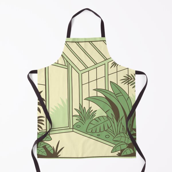 Item preview, peaceful greenhouse room filled with plants and sunlight designed and sold by Senglaopattern.