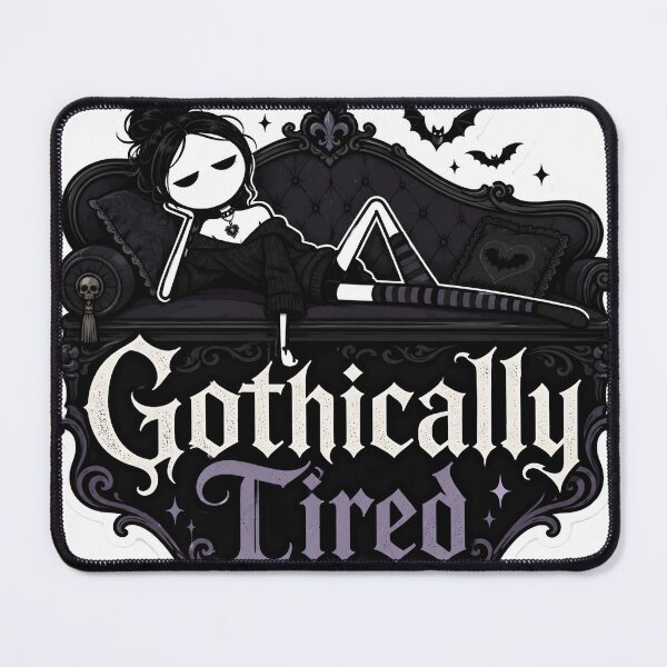 Item preview, Gothically Tired Stickman Mood Humor designed and sold by StickyGuys.