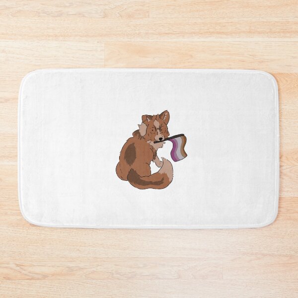 Item preview, Lesbian Pride fox. designed and sold by PawsomeStudios.