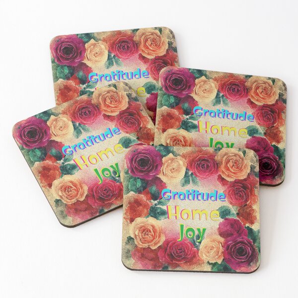 Item preview, Water Colour Rose Bouquet - Gratitude Home Joy Wall Art designed and sold by Shirl's .