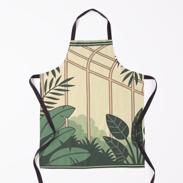 Item preview, peaceful greenhouse room filled with plants and sunlight designed and sold by Senglaopattern.