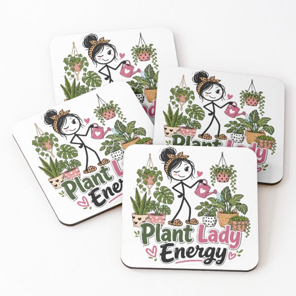 Item preview, Plant Lady Energy Stickman Fun designed and sold by StickyGuys.