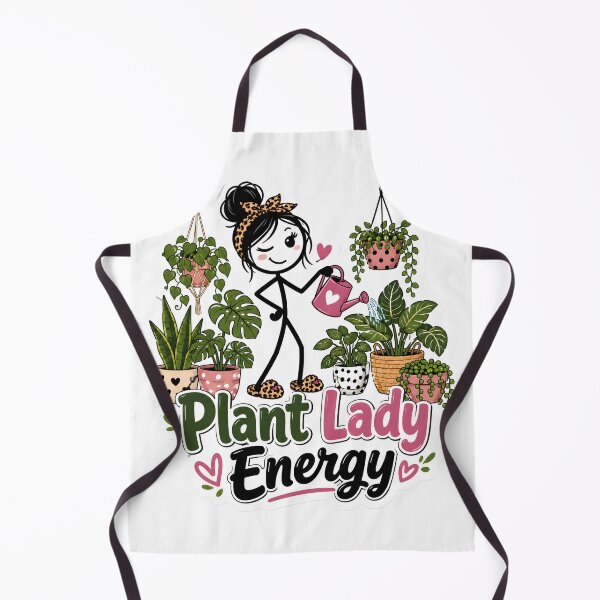 Item preview, Plant Lady Energy Stickman Fun designed and sold by StickyGuys.