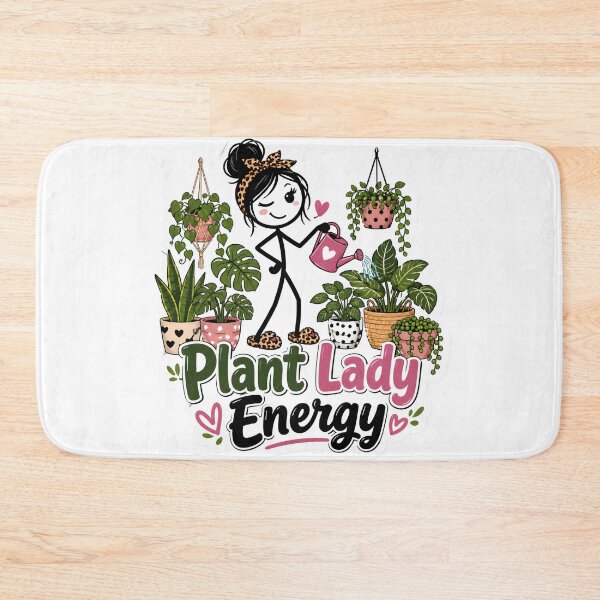 Item preview, Plant Lady Energy Stickman Fun designed and sold by StickyGuys.