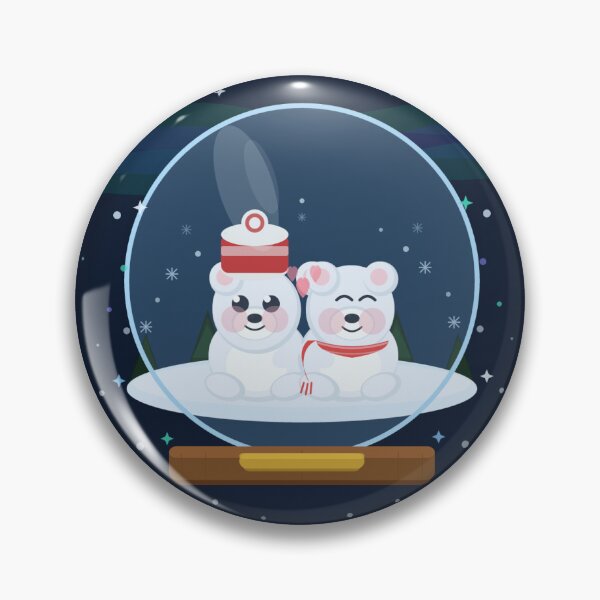 Item preview, Polar Bear Snow Globe  designed and sold by Red-Official.