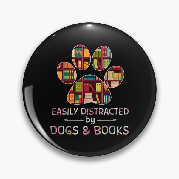 Item preview, Easily Distracted By Dogs And Books designed and sold by JonathonGer.