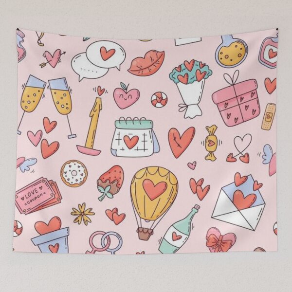 Item preview, girly pattern designed and sold by pksart1.