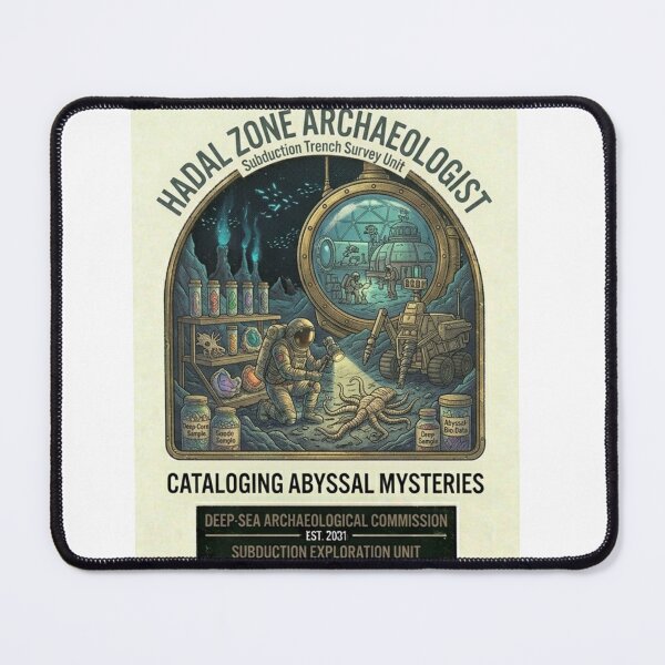 Item preview, Hadal Zone Archaeologist Shirt – Deep Sea Sci-Fi Explorer Graphic Tee designed and sold by Baby Adee Collective.