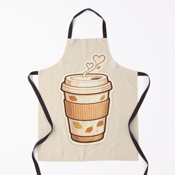 Item preview, Cozy Autumn Coffee Cup – Cute Fall Latte Kawaii Illustration designed and sold by Iras-Art-Corner.