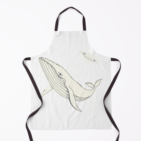 Item preview, spiritual whale floating in starry galaxy sky designed and sold by Senglaopattern.