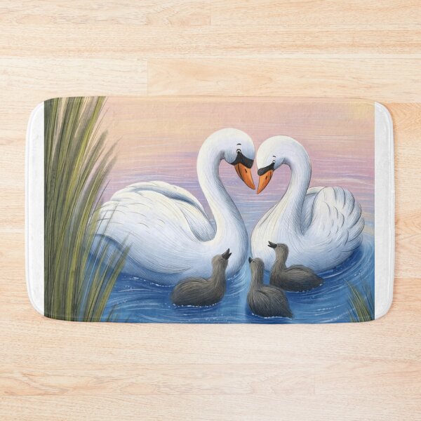 Item preview, Swan Among Us aFloral Serenity designed and sold by Tonigard.