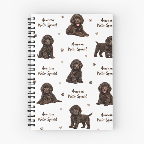 Item preview, American Water Spaniel Pattern designed and sold by Wags & Tails.