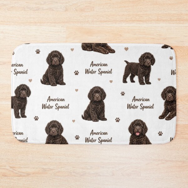 Item preview, American Water Spaniel Pattern designed and sold by Wags & Tails.